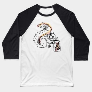 Cola Squirrel Baseball T-Shirt